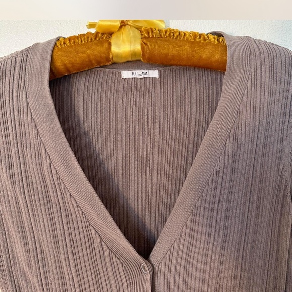 Tularosa Revolve ribbed cardigan and pant set S M - Picture 6 of 8